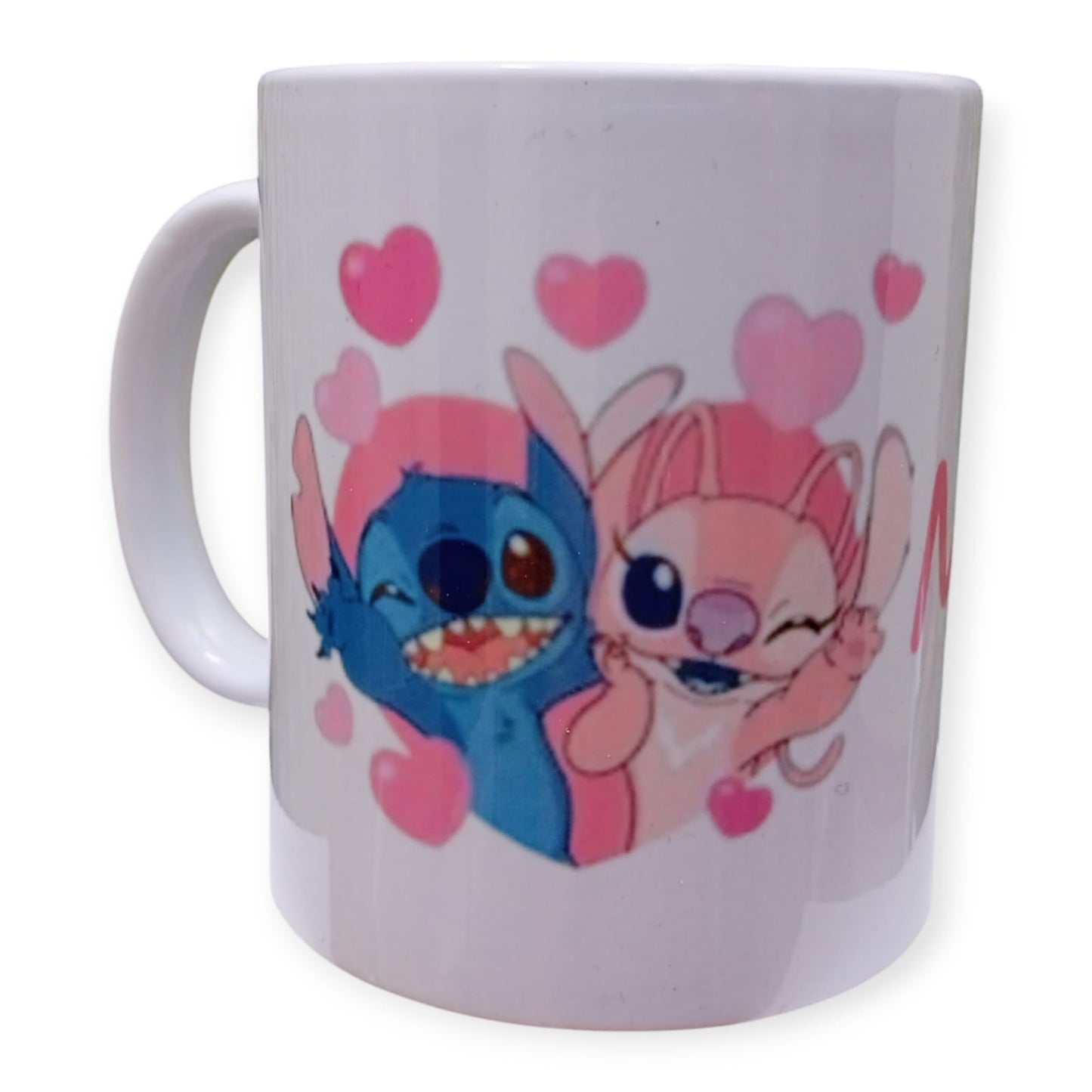 Taza stich  y Ángel.