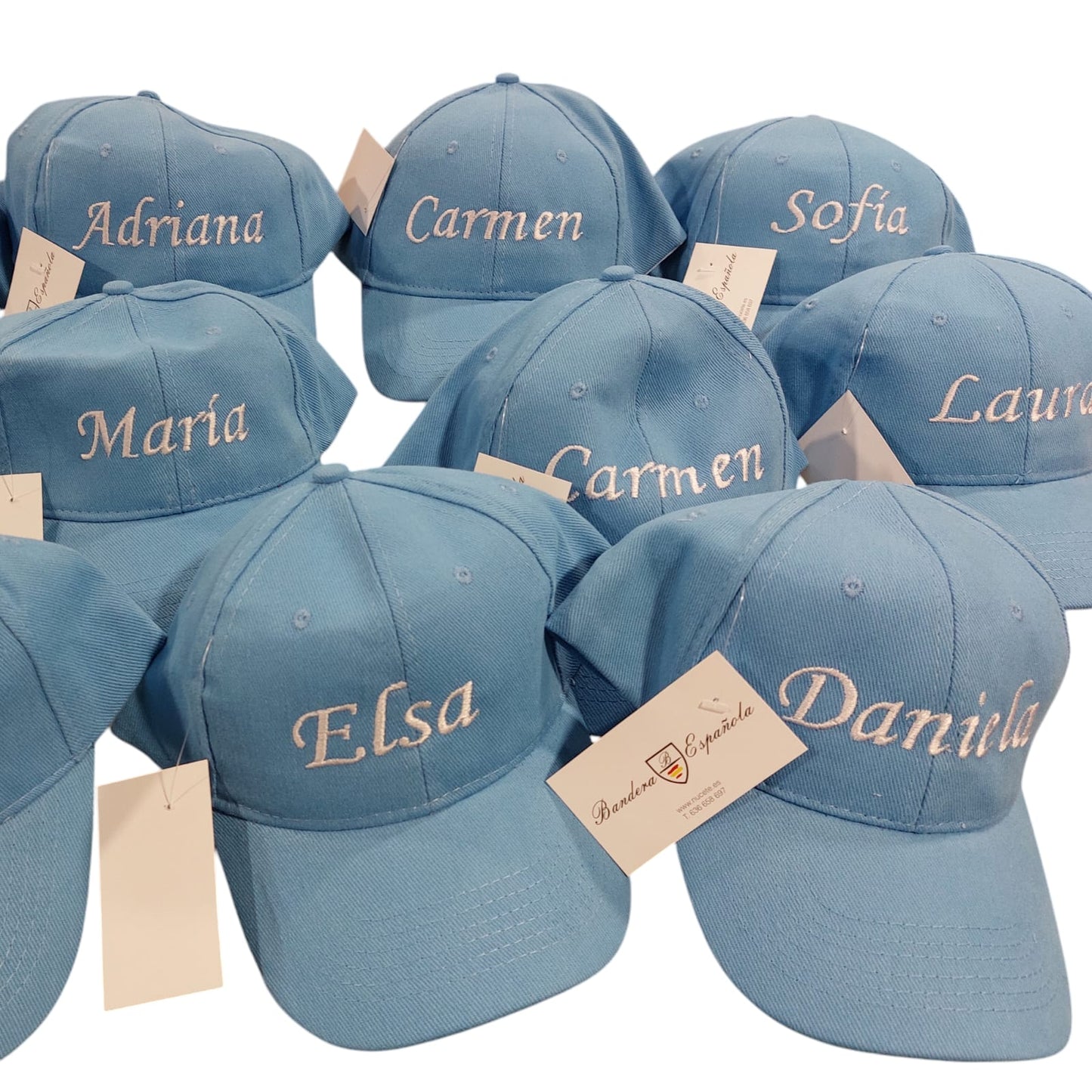 Gorra con nombre