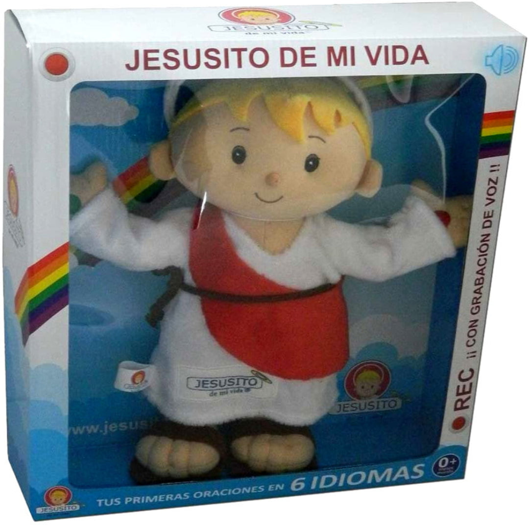 Peluche Jesusito, Muñeco con oraciones